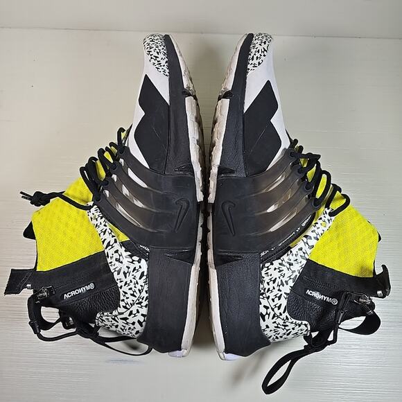 Nike Air Presto Mid Acronym Dynamic Yellow Mens Shoe Sz 9 Athletic Collab - Picture 5 of 11